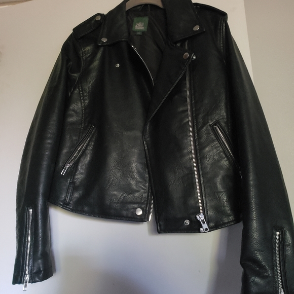 wild fable leather jacket